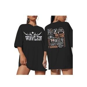 Cow Skull Women Oversized Shirt Country Music Tshirt Western T Shirt Vintage...